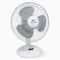 Proaira 12-inch Oscillating Table Fan w/Adjustable Tilt, 3 Speed Control, White DF12W - alternate 1